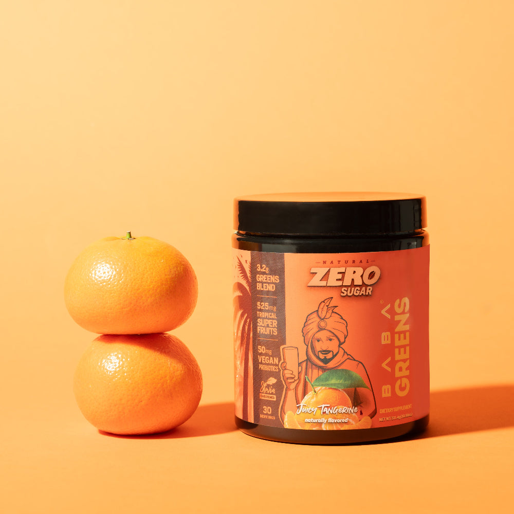 Baba Greens - Juicy Tangerine - 10.9 oz (311g) - Baba Greens