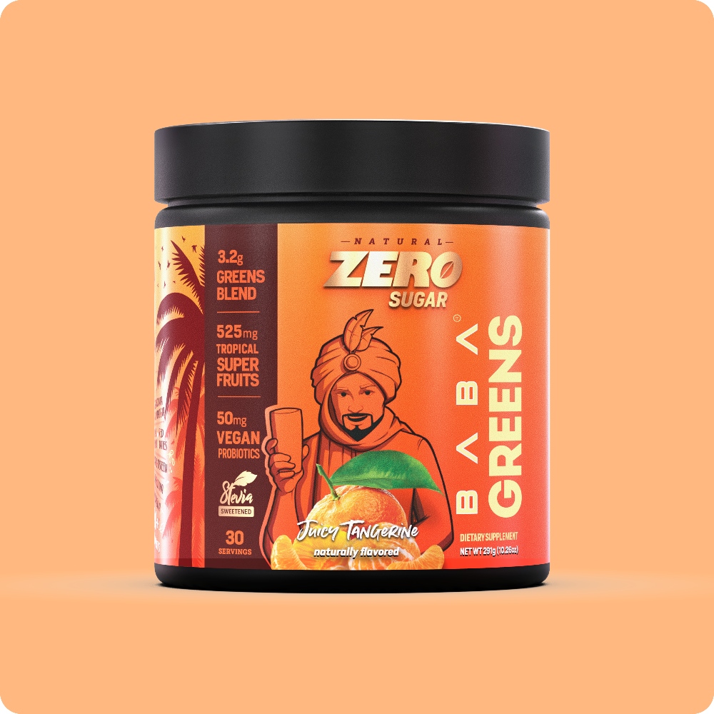 Baba Greens - Juicy Tangerine flavor