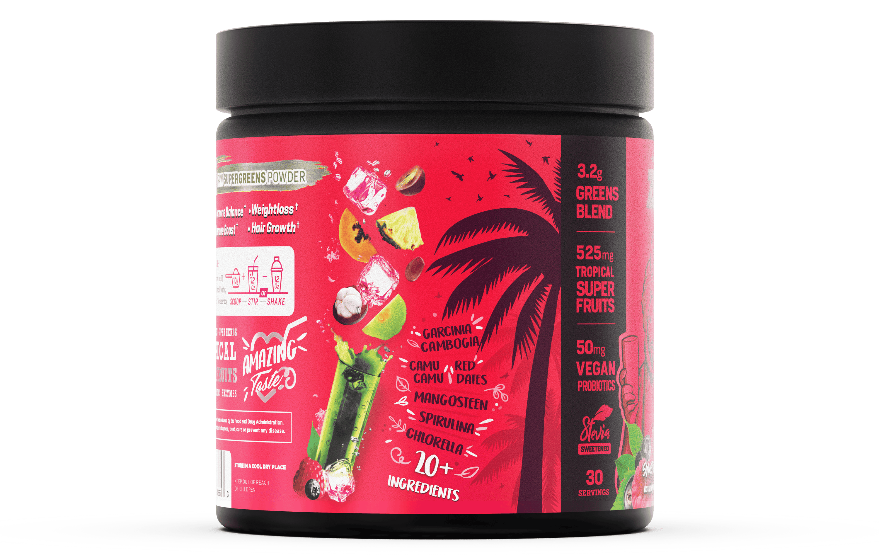 Baba Greens - Sweet Berry - 10.2 oz (291g)