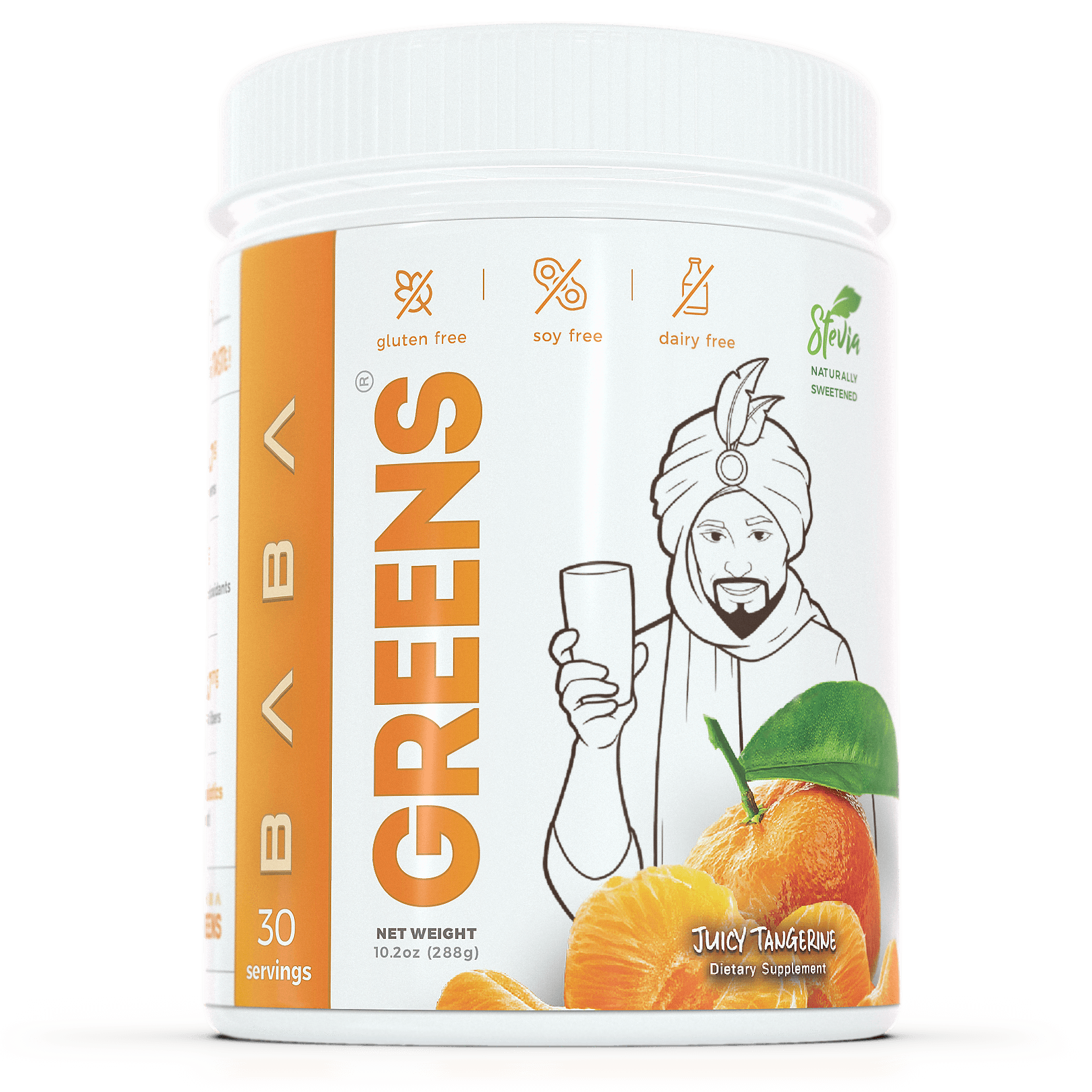 Baba Greens - Juicy Tangerine - 10.2oz 